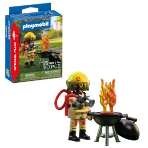 playmobil special plus 72149 Strażak w akcji, zabawki Nino bochnia, pomysł na prezent dla 5 latka, playmobil figurka strażaka