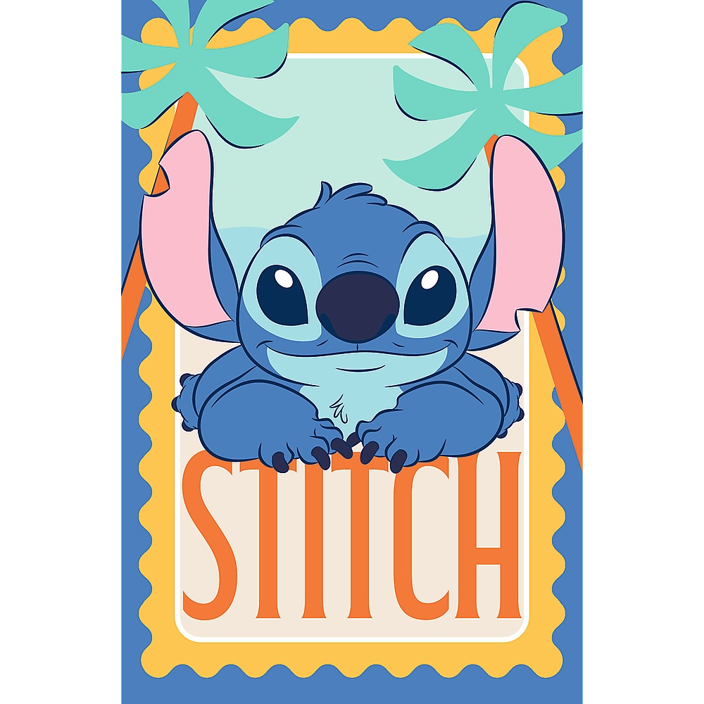 trefl puzzle 30 el Lilo i Stitch Uśmiech Stitcha + plakat kolekcjonerski 18341, zabawki Nino Bochnia, pomysł na prezent dla 4 latka puzzle ze Stitchem