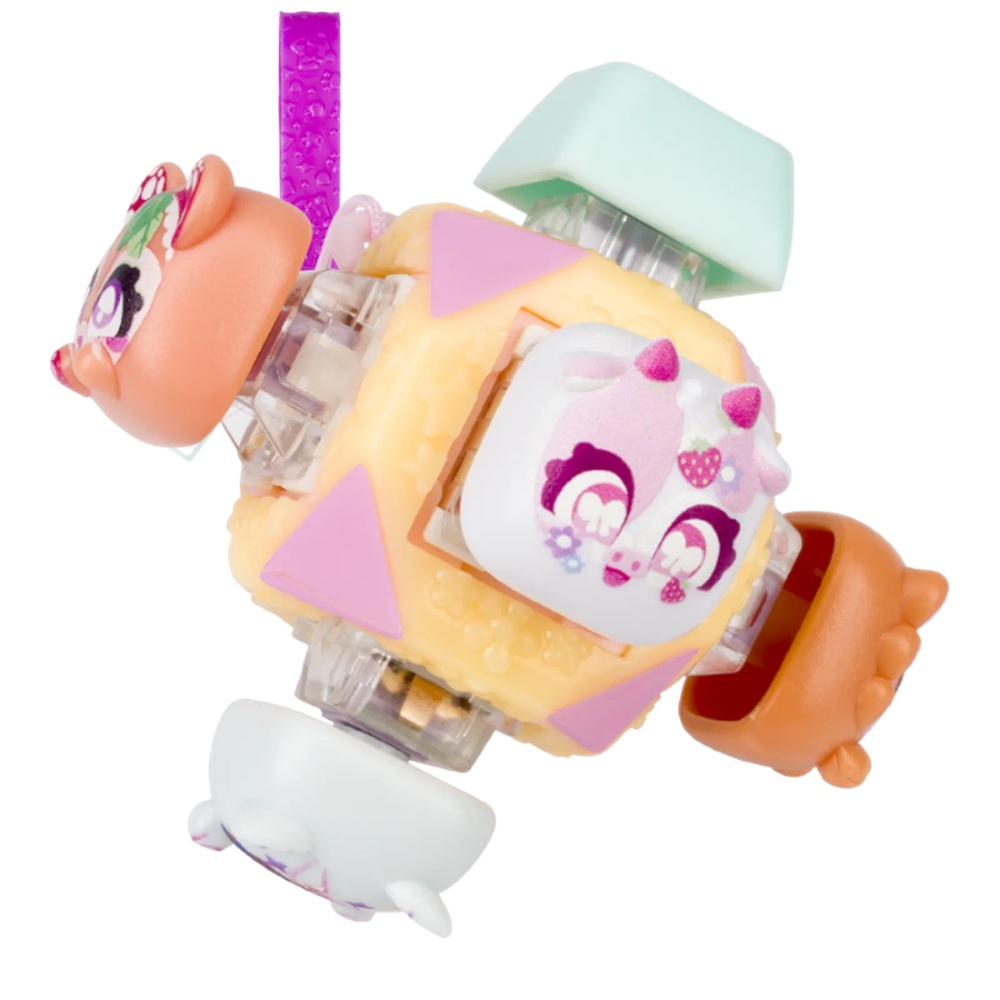 Goliath Clickeez Zabawka sensoryczna Brelok Clickeez Keychain deluxe, zabawki Nino Bochnia, pomysł na prezent dla 6 latki, brelok klikający, zabawka sensoryczna klikający brelok Clickeez