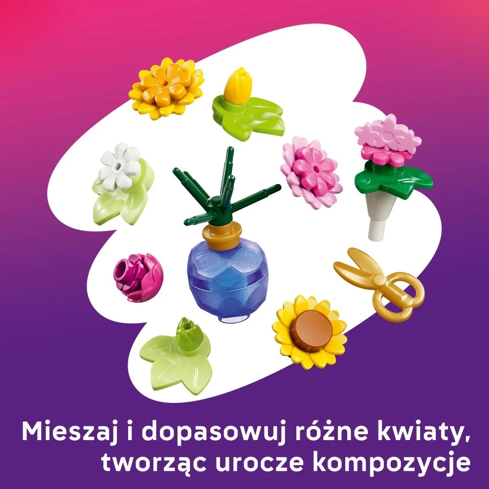 Klocki Lego Friends 42693 Kreatywna kwiaciarnia, zabawki Nino Bochnia, pomysł na prezent dla 6 latki, klocki lego Friends, lego kwiaciarnia