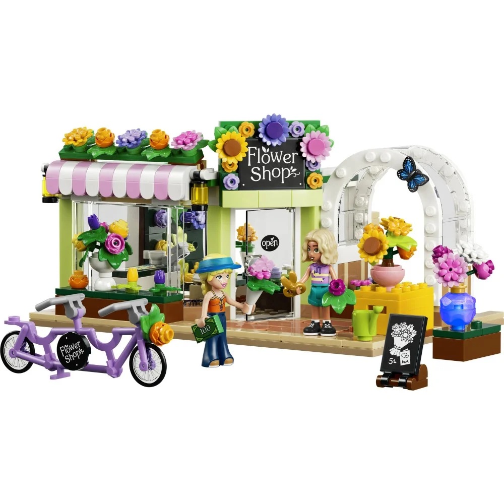 Klocki Lego Friends 42693 Kreatywna kwiaciarnia, zabawki Nino Bochnia, pomysł na prezent dla 6 latki, klocki lego Friends, lego kwiaciarnia