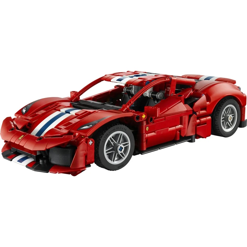 Klocki Lego Technic 42235 Samochód Ferrari 488 Pista, zabawki Nino Bochnia, pomysł na prezent dla 8 latka, samochód ferrari technic