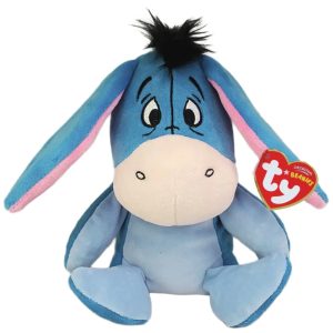 Pluszak ty beanie babies Disney Kubuś Puchatek i przyjaciele Kłapouchy, pluszak maskotka z bajki Kubuś puchatek, kłapouszek maskotka, osiołek z Kubusia Puchatka
